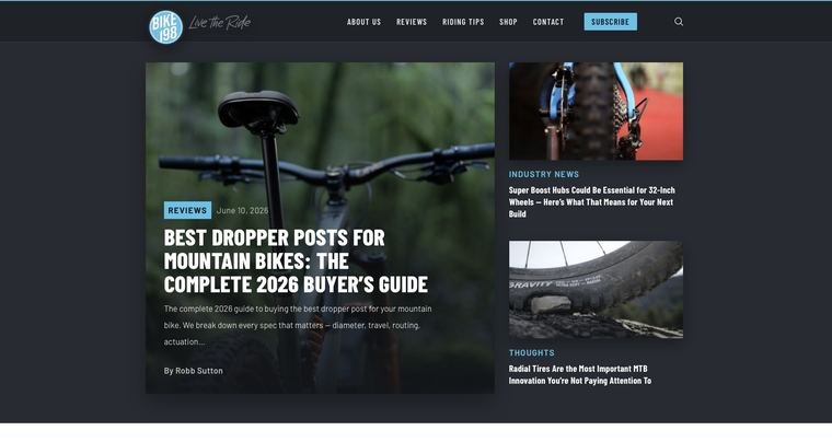 Bike198 website